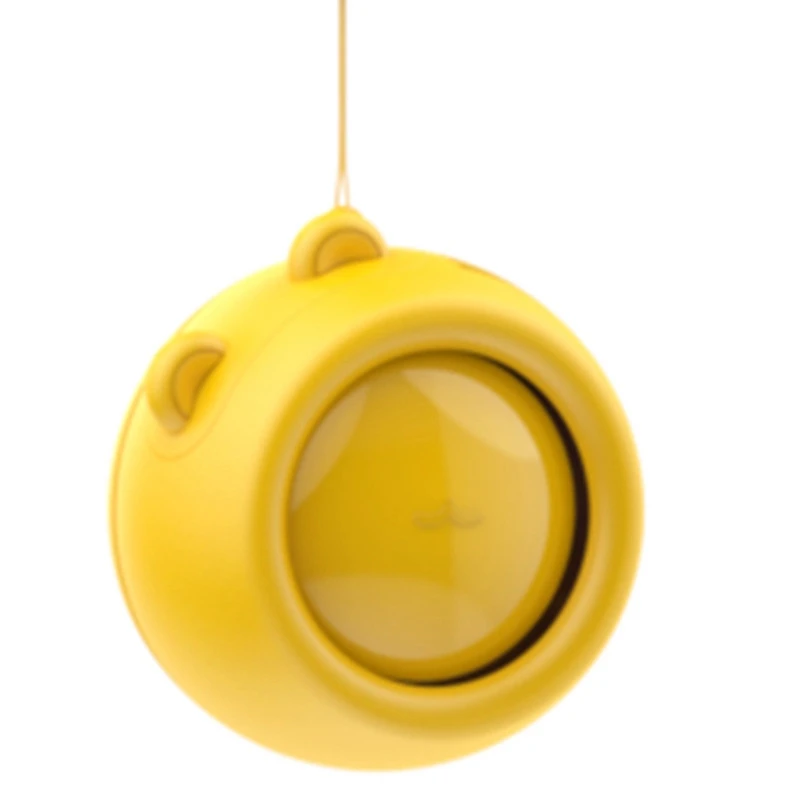 

Ручной маленький веер на шнурке, портативный веер на шею, вентилятор воздушного охлаждения, креативная милая форма животного