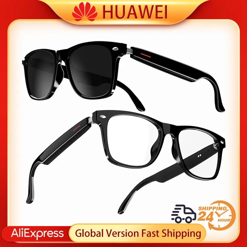 

Наушники HUAWEI E13 с костной проводимостью, умные солнцезащитные очки, могут заменять линзы по рецепту, Bluetooth наушники, стерео музыка
