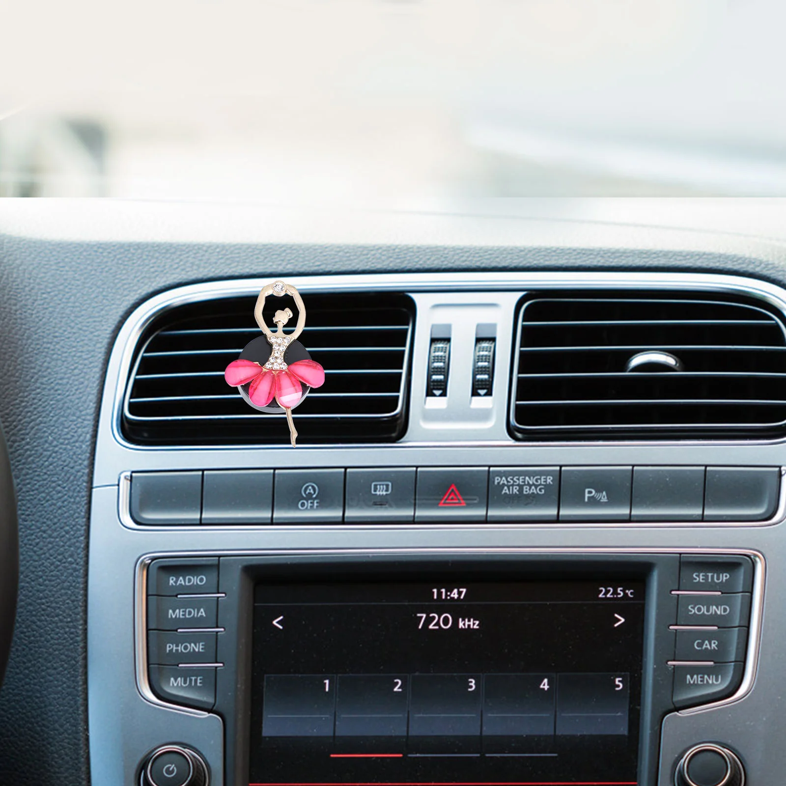 4 шт. зажим для духов ароматический диффузор автомобильный освежитель