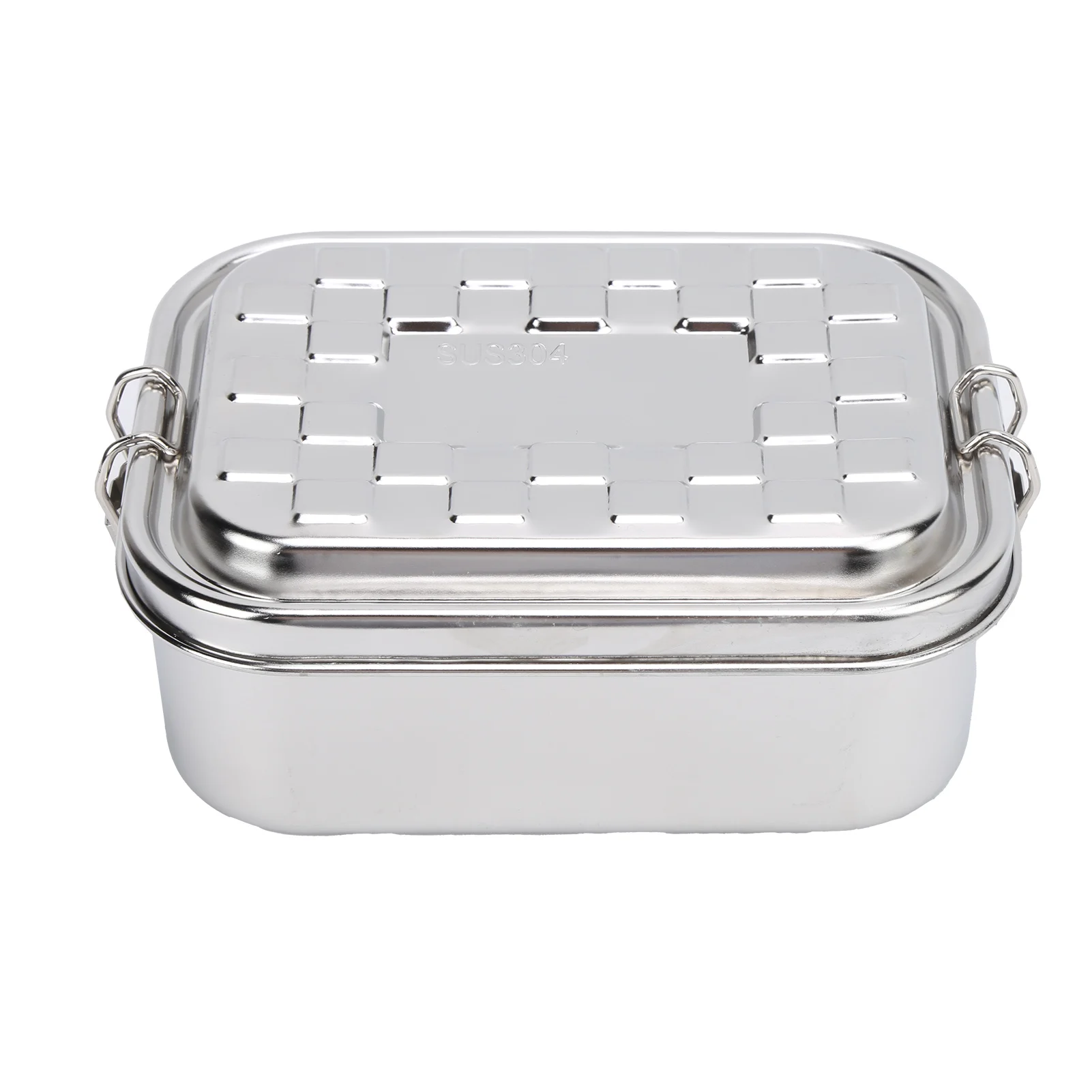 304 нержавеющая сталь ланч бокс открытый контейнер для хранения продуктов