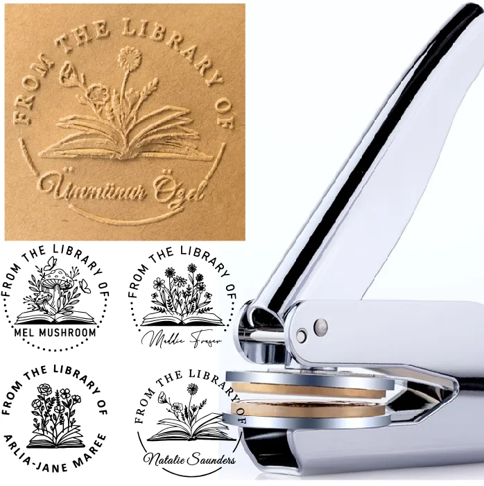 Штамп Exlibris для книги персонализированный штамп изготовленный на заказ Ex Libris