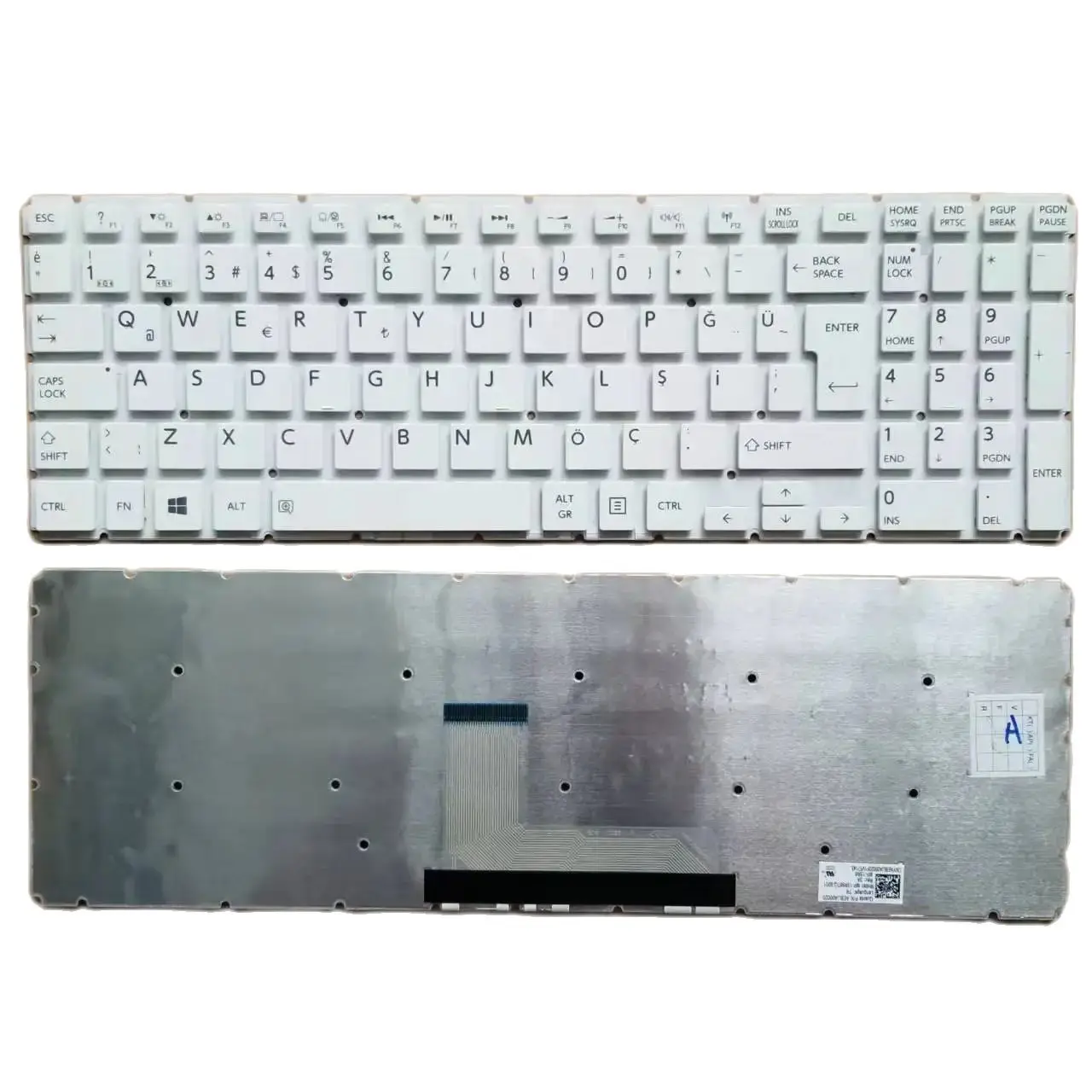 

Новая турецкая Клавиатура TR для Toshiba Satellite L50-B L50D-B L50T-B L50t-C White AEBLIA00020 L55-C