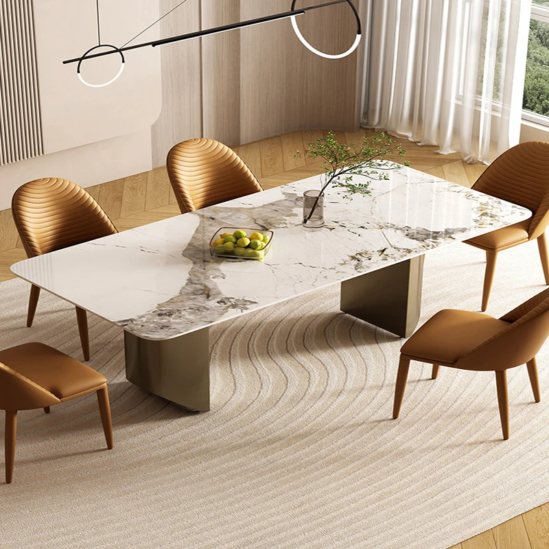 Скандинавская мебель керамический обеденный стол Современная гостиная