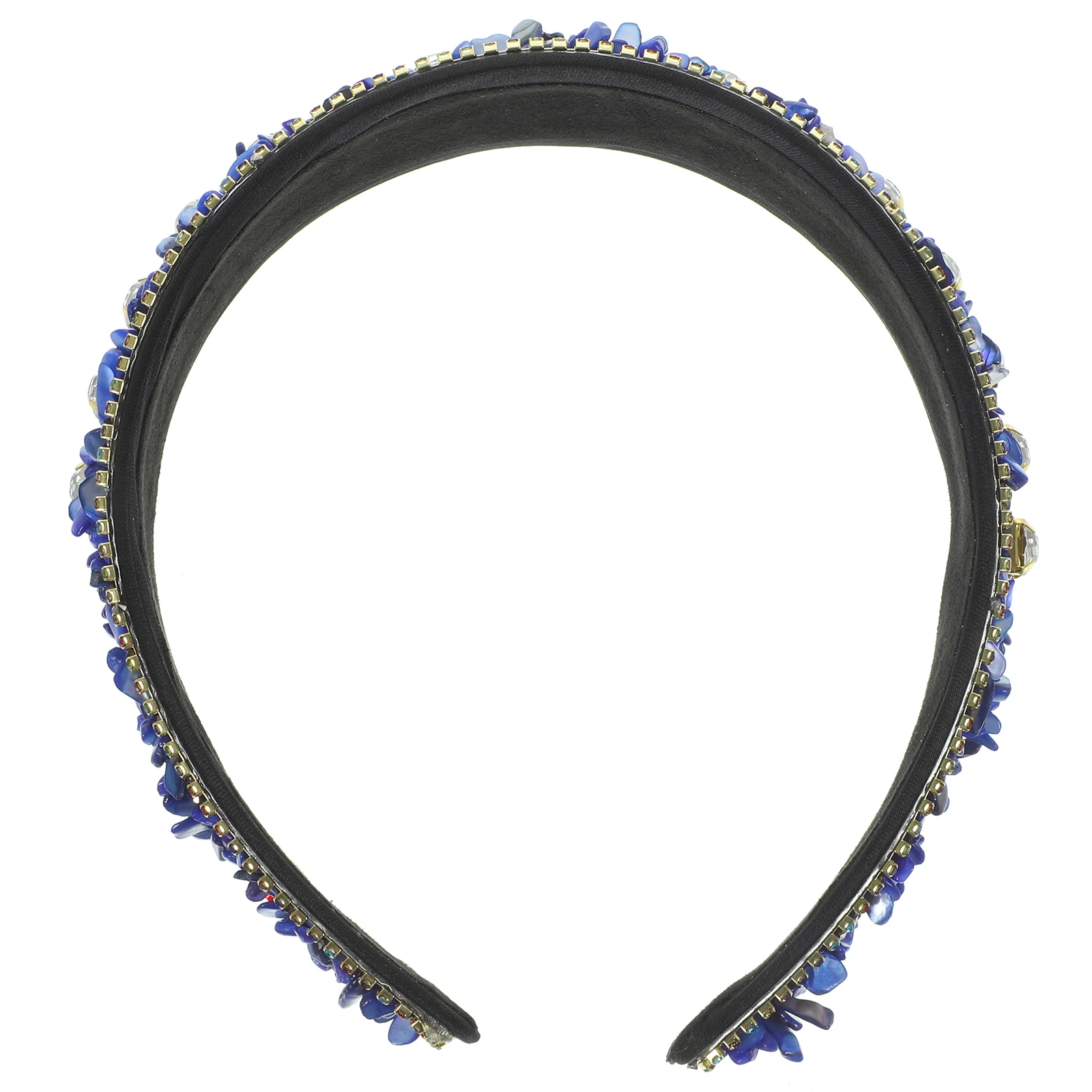 

Женская Блестящая повязка на голову с кристаллами