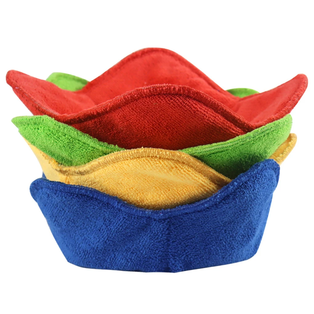 

4 Pieces Bowl Holders Used Safely As Bread Plate Decorative Cleaned at Any Time with Different Colors Hot Bowls Holder