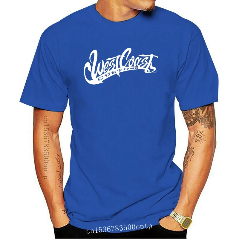 

Camiseta de манга corta para hombre, camisa informal с cuello Round Do, de la Aduana de Westcoast, nueva