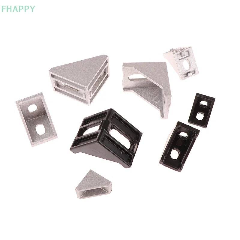 10 шт. угловой фитинг алюминиевый коннектор крепежный кронштейн 2020 2028 2430 3040 для