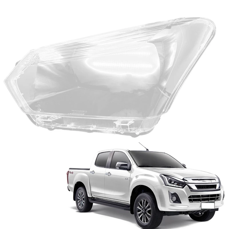 Для Isuzu D-MAX 2019 2020 2021 чехол для фары Прозрачная крышка объектива