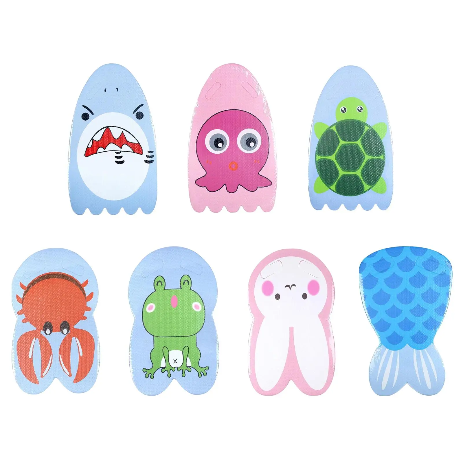 

Swimming Kickboard for Kids EVA with Handles Swim Training Kick Board Cartoon Swimming Float Swim Board for Beginners Children