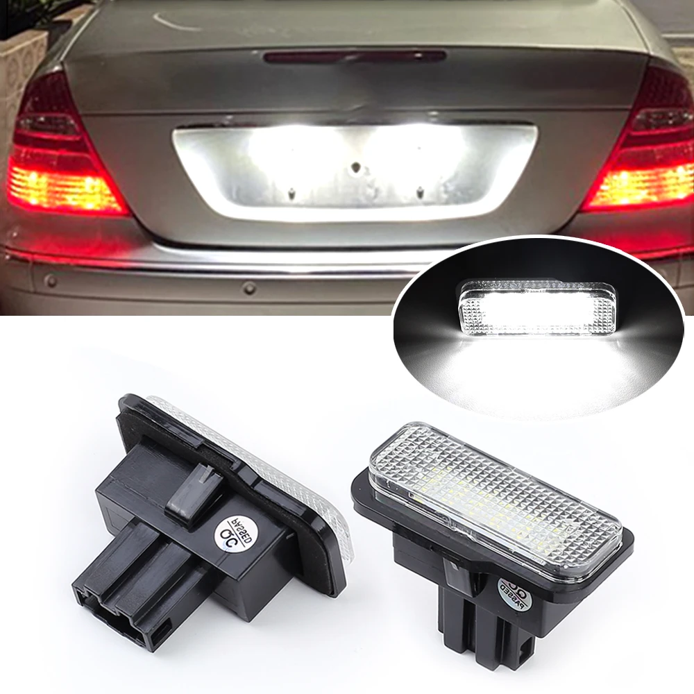 

Для Mercedes-Benz светодиодный W203(5D)Wanon W211 W219 подсветка номерного знака