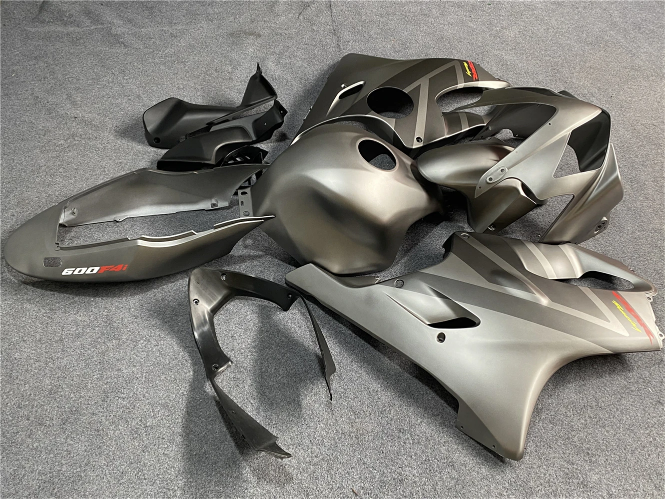 CBR F4i 04 05 обтекатель мотоцикла 2004 - 2007 серебристый черный CBR600F4i обтекатели купить