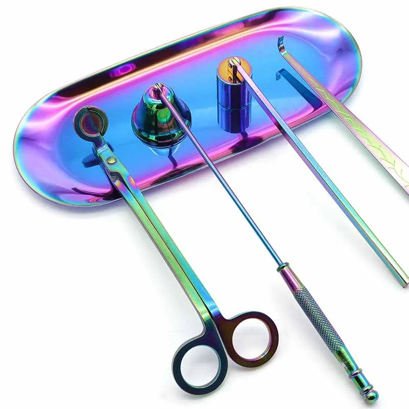 Набор аксессуаров для свечей Haom 4 в 1-приспособление триммер фитилей фитиль с