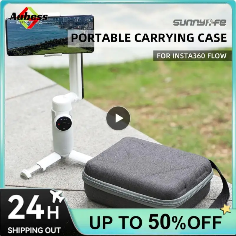 

Simple Protector For Insta 360 Flow Carrying Bags Lightweight Anti-scratch Data Line Storage Bag For Insta360 Flow Small Fabric
