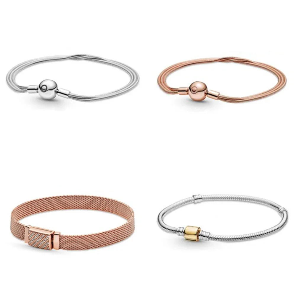 

Женский браслет-цепочка из серебра 2021 пробы