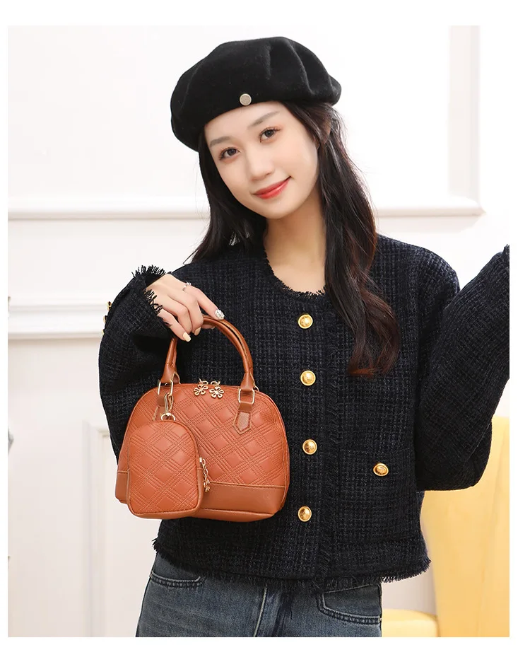 Новинка 2024 женская маленькая и Портативная сумка через плечо дамские сумочки