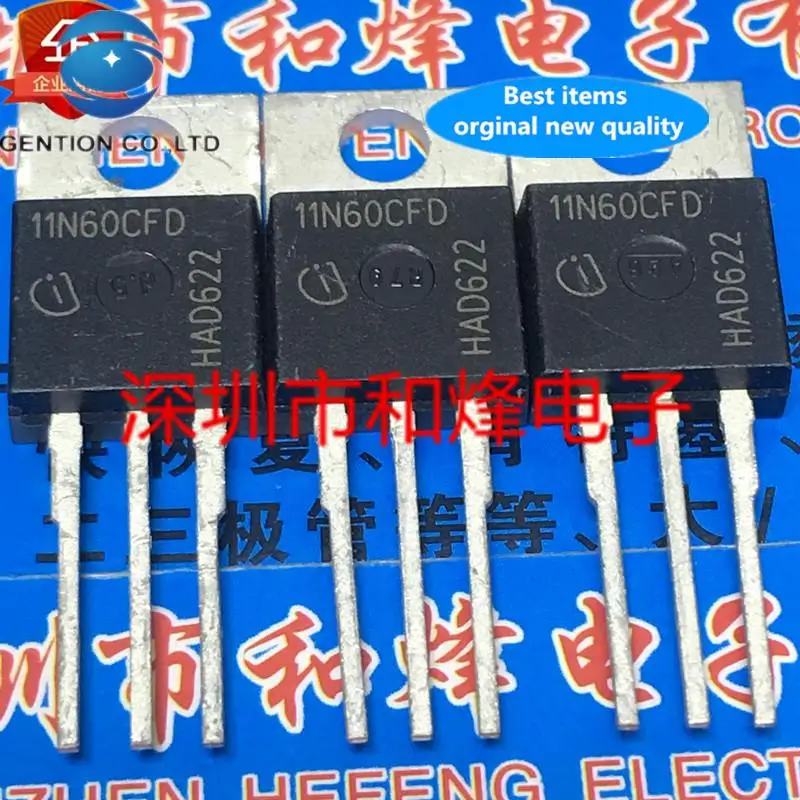 

10 шт. 100% оригинальный новый 11N60CFD SPP11N60CFD TO-220 600V 11A
