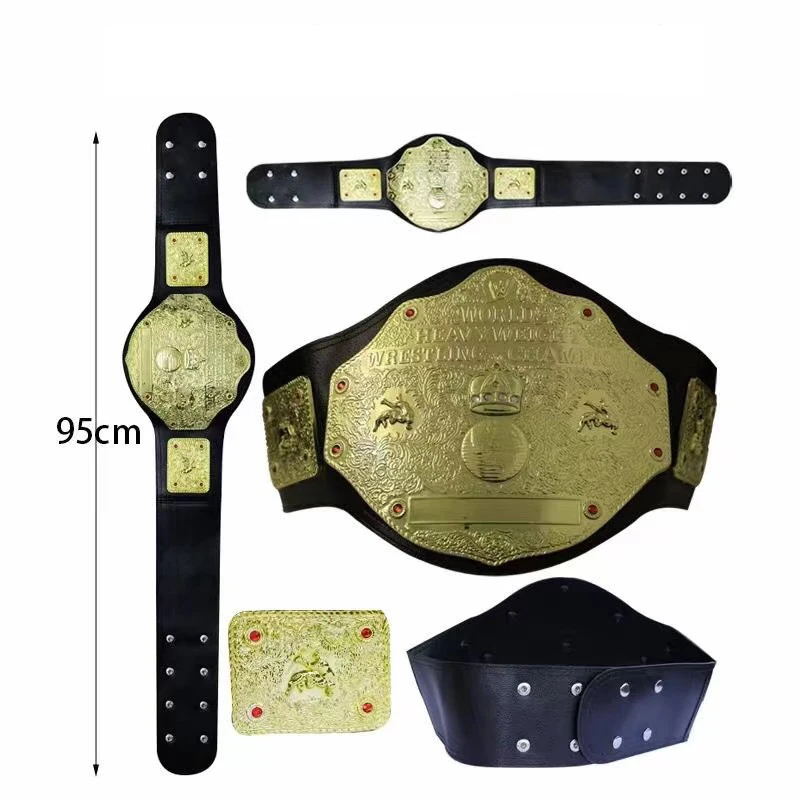 

95cm Wrestler Championship Belt Action Figure Characters Occupation Wrestling Gladiators Belt Anime Figure Belt Figure Model Toy