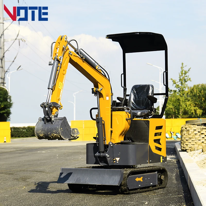 EPA Mini Excavator 1 Ton For Sale Hydraulic Crawler Small Digger Prices Free After Sale Service 1000kg 1 Ton Mini Excavators