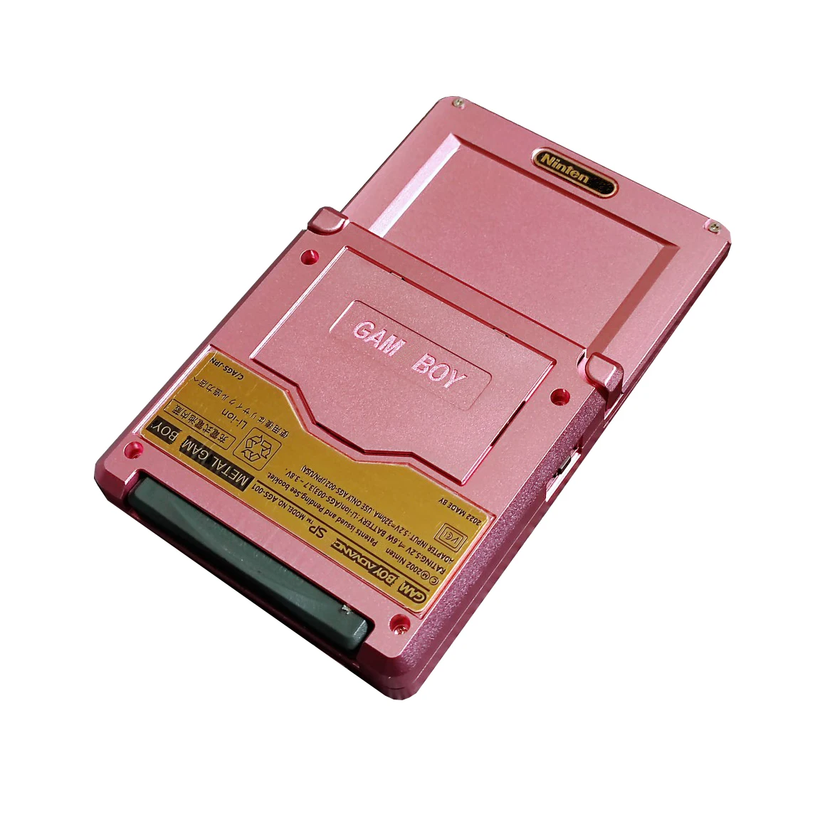 Задняя наклейка для Gameboy Advance SP