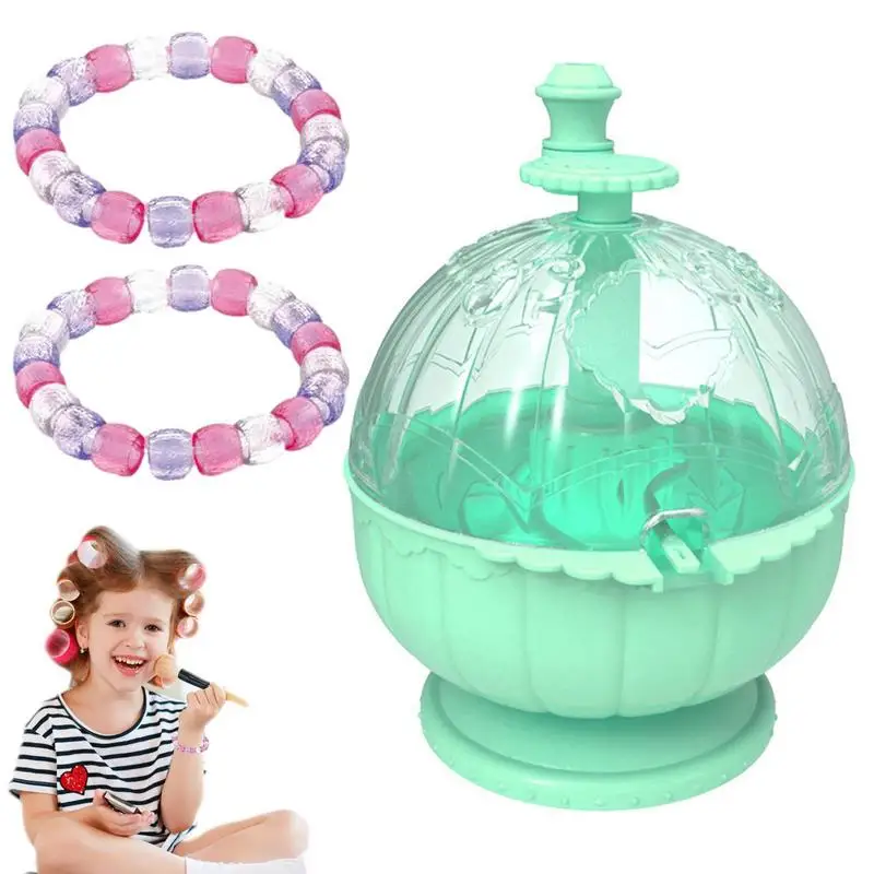 

Jewelry Beading Machine Colorful Variety Bracelet Handmade Bead Spinner Kit Practical Bead Jewelry Machine For Children DIY