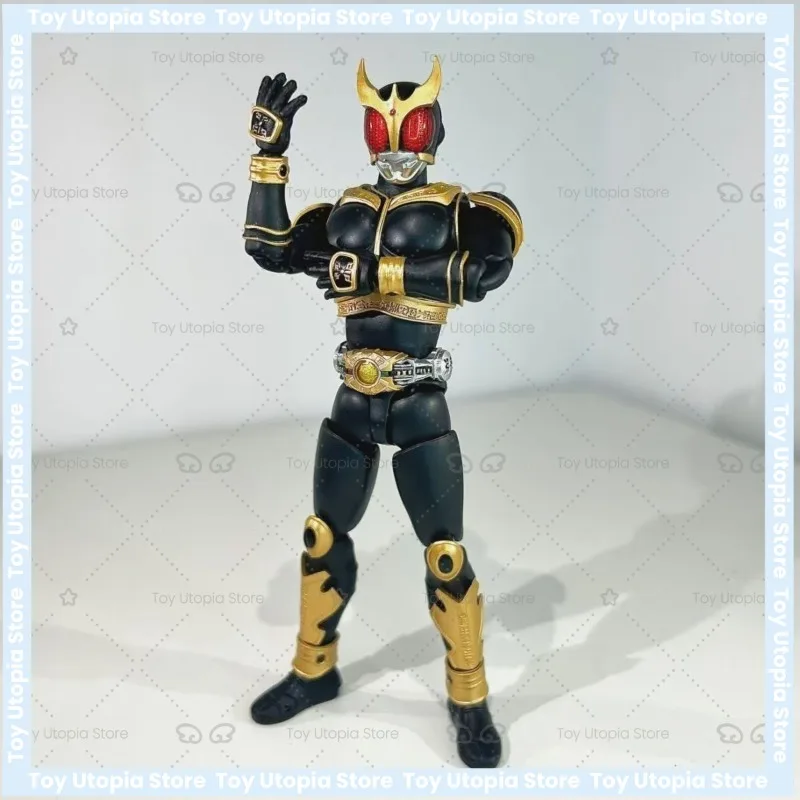 Фото В наличии: Маска Chase Modelo 3Z-10 SHF Amazing Almighty Black Sky My True Knight с подвижной костной подкладкой KO, черно-золотая №4