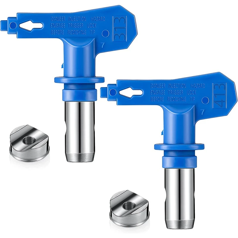 

Spot Goods 2Pcs Reversible Spray Tip Nozzles Spray Tips Airless Sprayer Nozzles Airless Sprayer Spraying Machine Parts