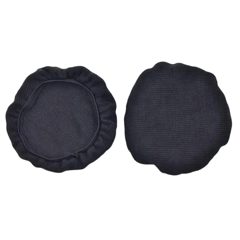 

2pcs Stretchable Fabric Headphone Covers Washable Sanitary Ear Pad Earcup Earpad Covers Fit Most On Ear Headphones with 9-11cm