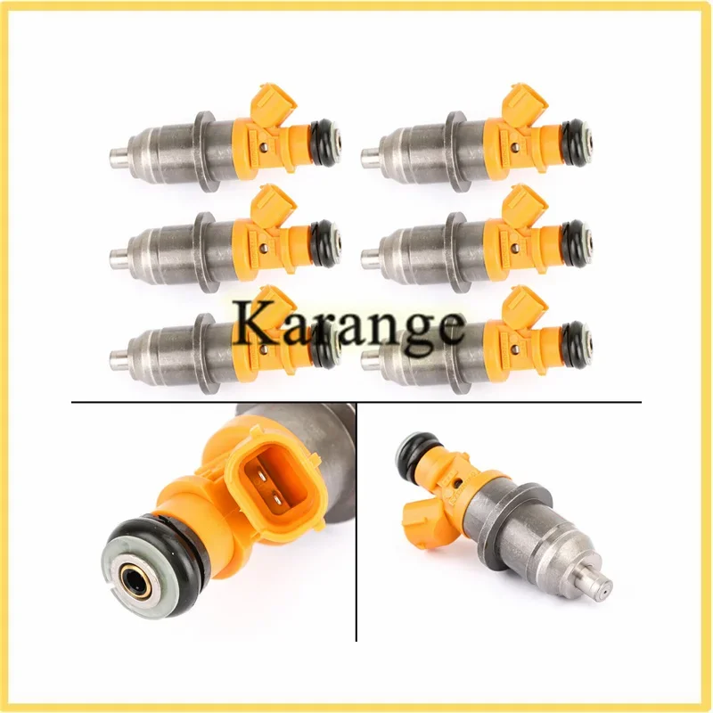 6 шт. 60V-13761-00-00 E7T25080 1465A011 Новая топливная форсунка для подвесного двигателя Mitsubishi