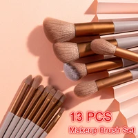 13pcs professional makeup brush set beauty powder blush brush foundation concealer beauty make up brush cosmetic maquiagemmakeup