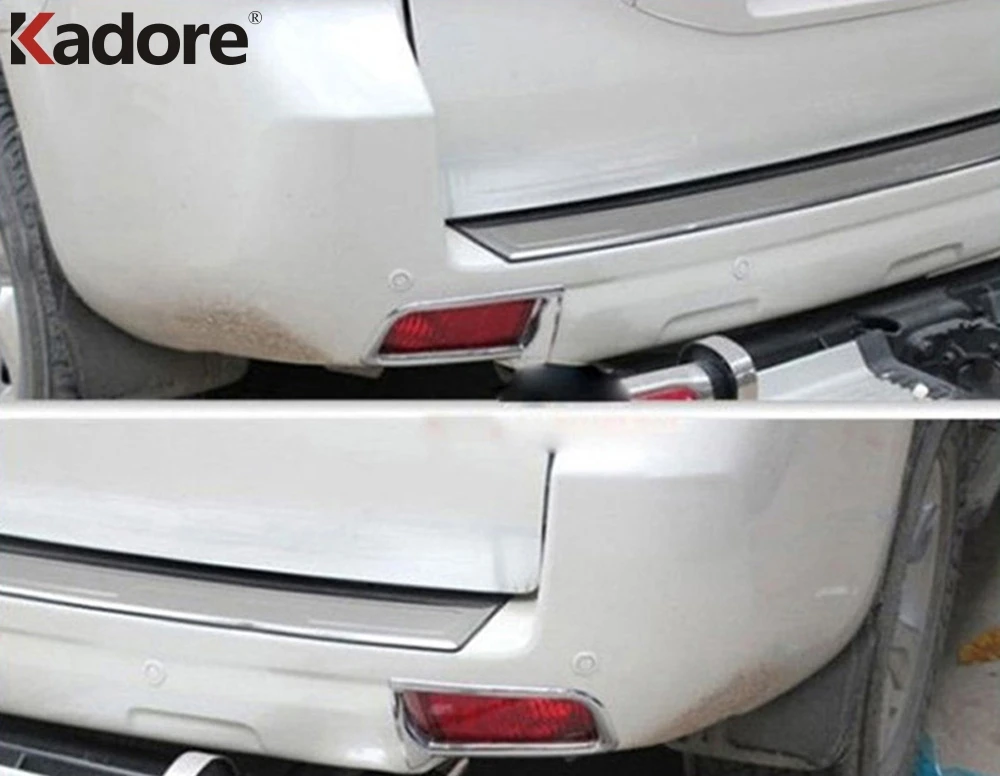 Для Toyota Land Cruiser Prado J150 2010 2011 2012 2013 2014 2015 хромированная задняя противотуманная фара