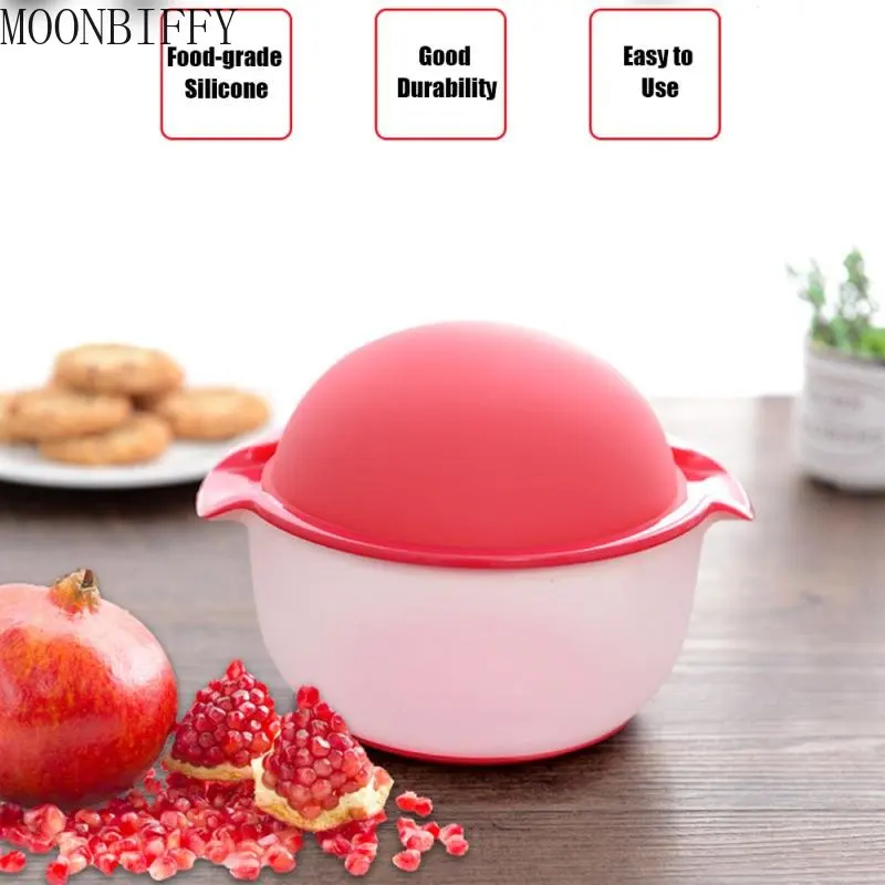 Silicone Pomegranate Peeling Machine Home Kitchen Fruit and Vegetable Tool Safety Pomegranate Peeling Bowl Kitchen Accessories