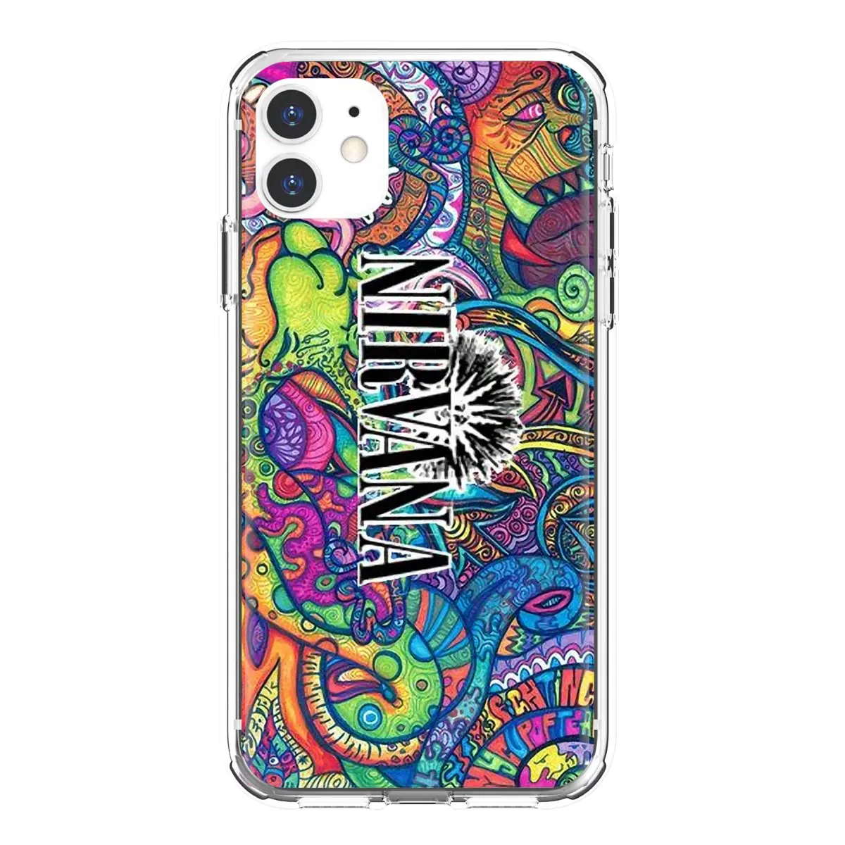 Чехлы из ТПУ Для Xiaomi Mi 5X 6X Max Mix 1 2 2S 3 Mi5 Mi5S Mi6 Mi3 Mi4 poco X3 nfc F2 Pro M3 Nirvana-Smiley-Face-Logo-Music-Band |