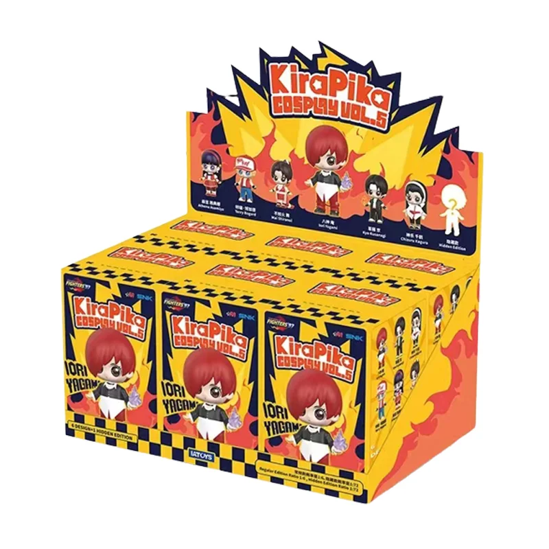 Новый Король бойцов Слепая коробка Король бойцов Кирапика Аниме Фигурки Mystery Box Iori Yagami Модель Kyo Kusanagi Игрушка (art.: 3920cf8edc87f) - 3920cf8edc87f