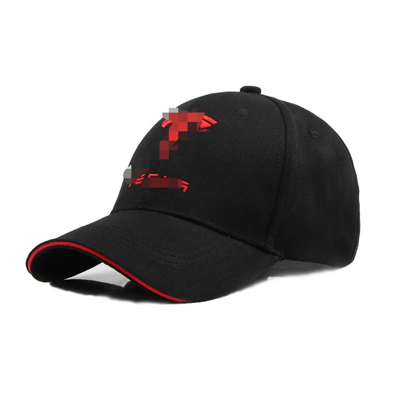 

Solid Color Embroidery Tesla Hat Cotton Cap Trend Sun Protection Hats for Tesla Model 3 Model Y Model S Car Accessories