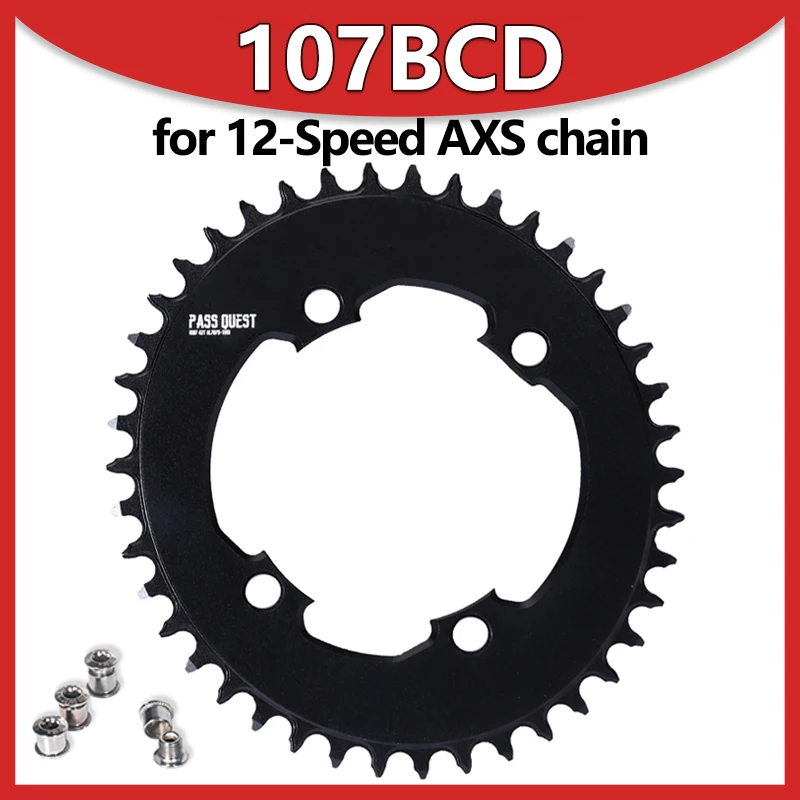 Звездочка 107bcd для SRAM RIVAL AXS 12S овальная горного велосипеда 36T 38T 40T 42T 44T 46T 48T 50T 52T 54T 56T