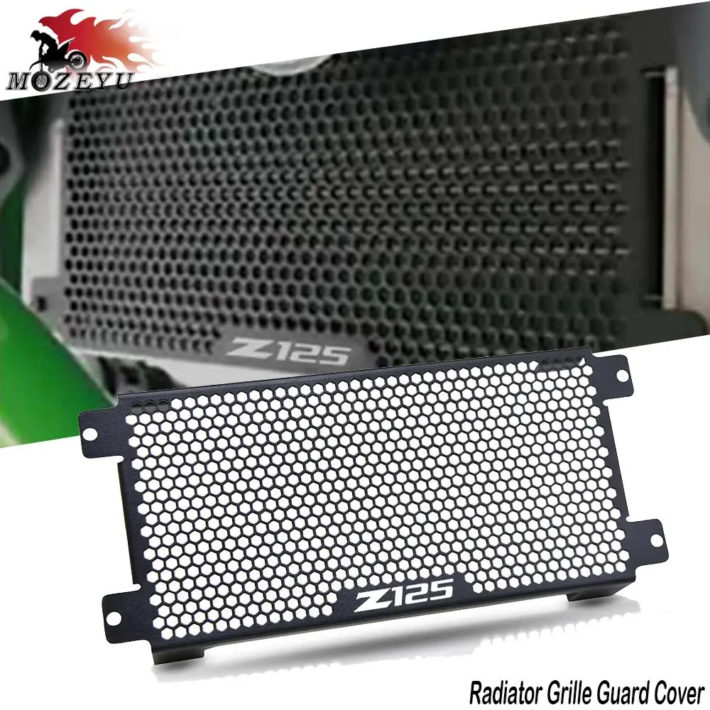 

Motorcycle Accessories radiator protective cover Guard Radiator Grille Cover FOR Kawasaki Ninja 125 Z125 Ninja125 2019 2020