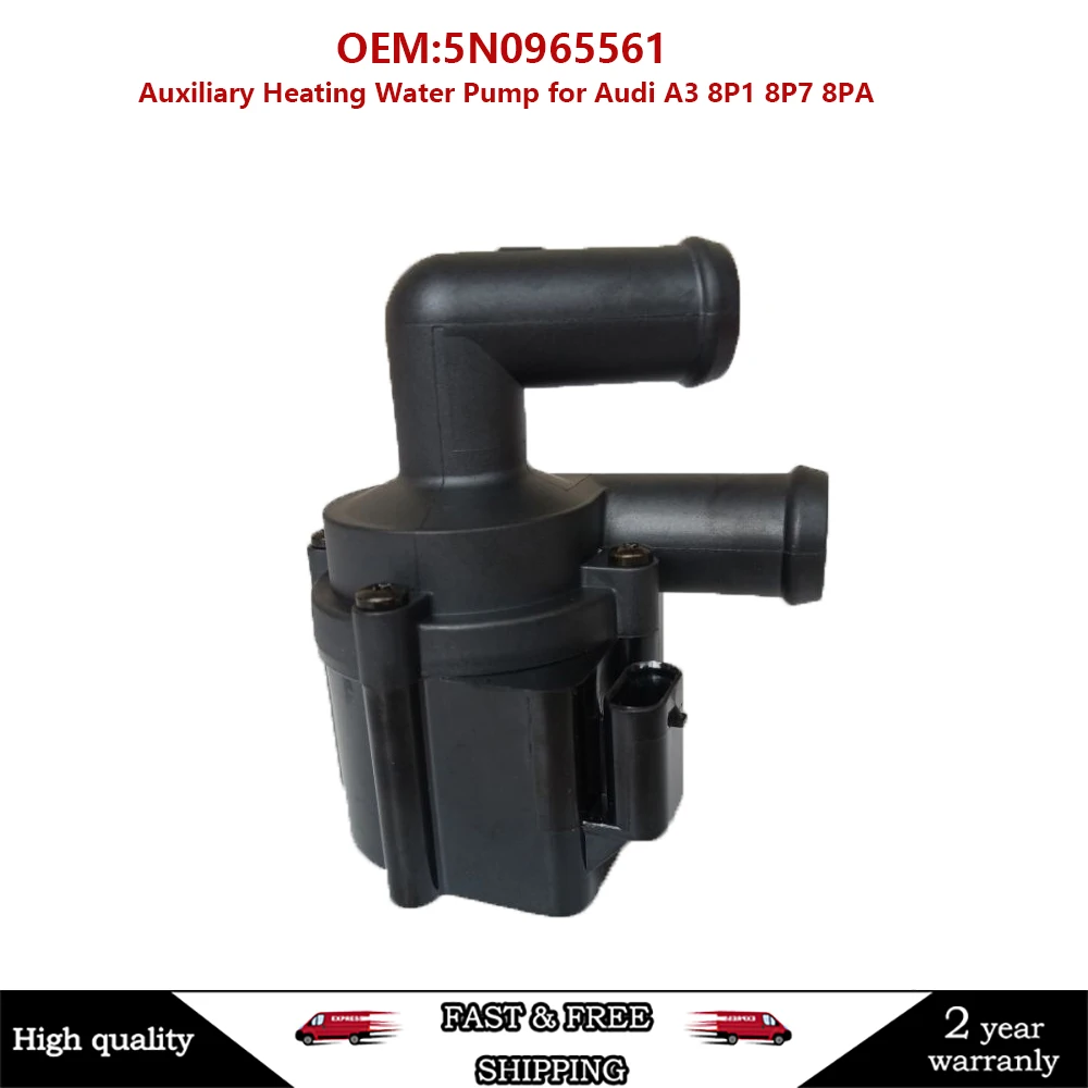 

5N0965561 вспомогательный водяной насос охлаждения автомобильного двигателя для Audi A3 8P1 8P7 8PA 1,6 2,0 TDI 03-13 5N09-65561