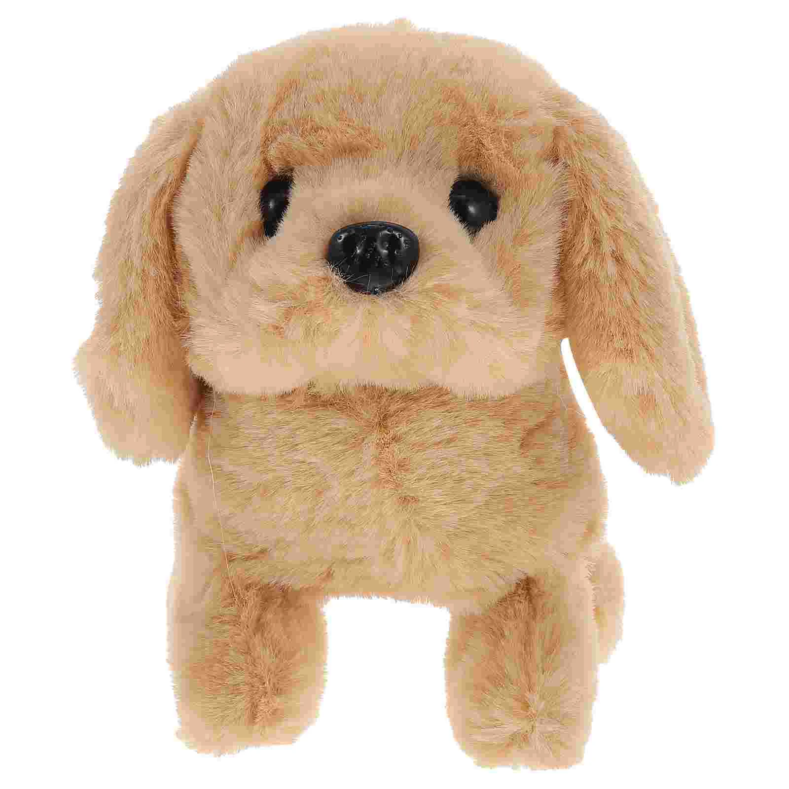 Electric Puppy Shape Kids Plush Model Plaything Simulation Animal