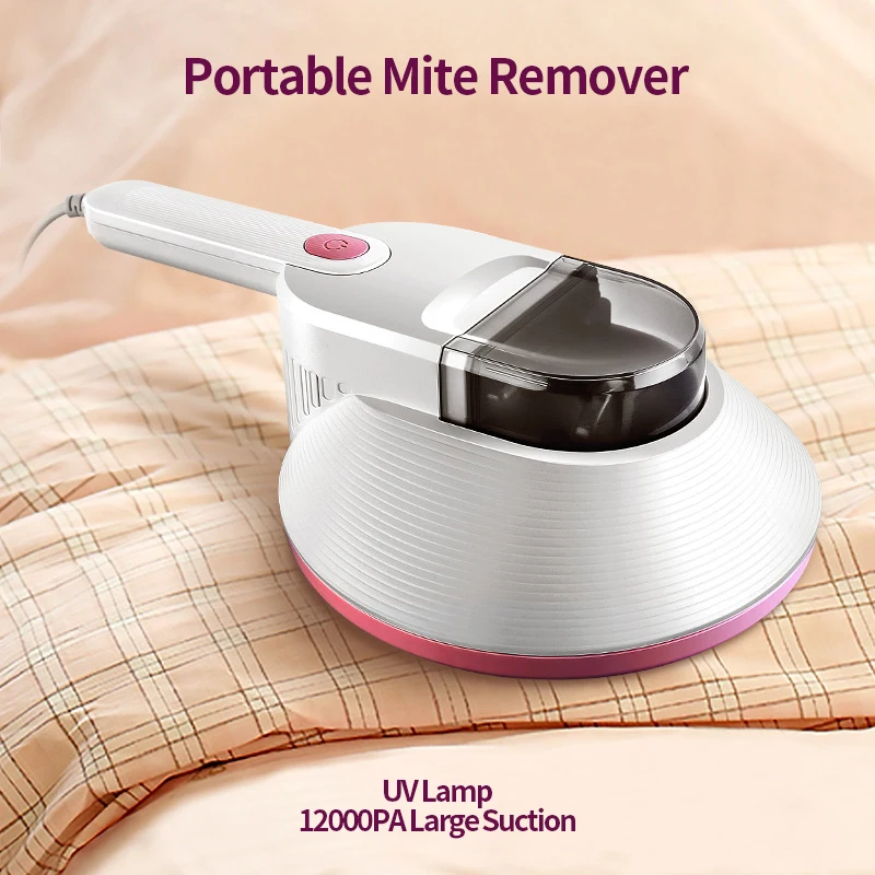 

Household Mite Remover Vacuum Cleaner for Home Appliance Bed Handheld Mite Removal Ultraviolet Dust Sofa Mites Vacuum Cleaner