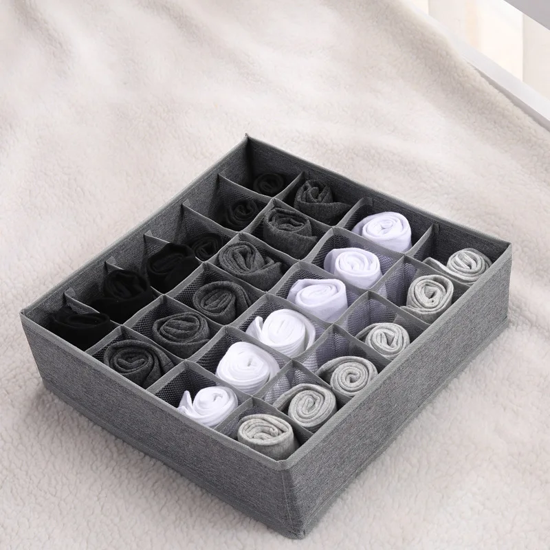 

Household Clothes Drawers Divider Underpant Socks Storage Drawers Underwear Bra Storage Box Closet Organizer Wardrobe Organizer