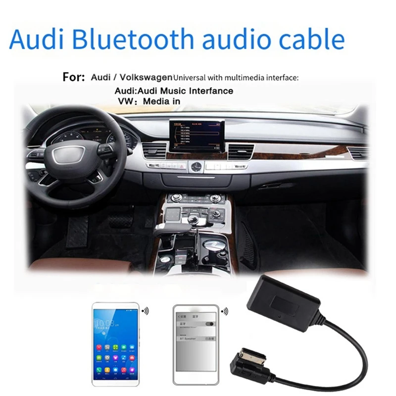 Модуль AMI MMI Bluetooth Aux-кабель беспроводной аудио вход Aux радио медиа интерфейс для Q5