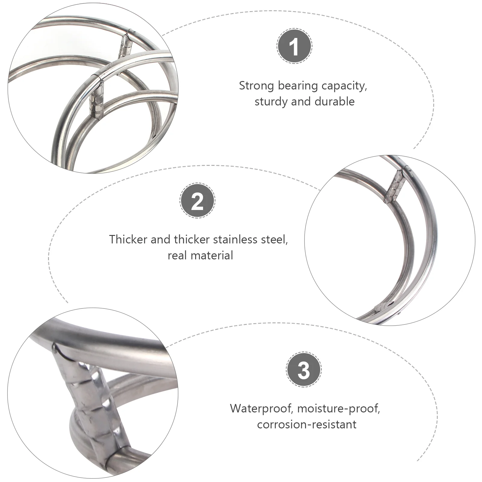 Аксессуары для сковороды стойка вок бытовая петля кастрюли кухонный держатель