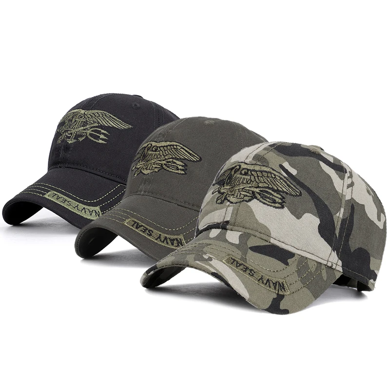 

2022 SEAL New Gorras Women's Cap Men's Cap Black Outdoor Game Club Trucker Gorra Beisbol Personalized Vintage Streetwear Free