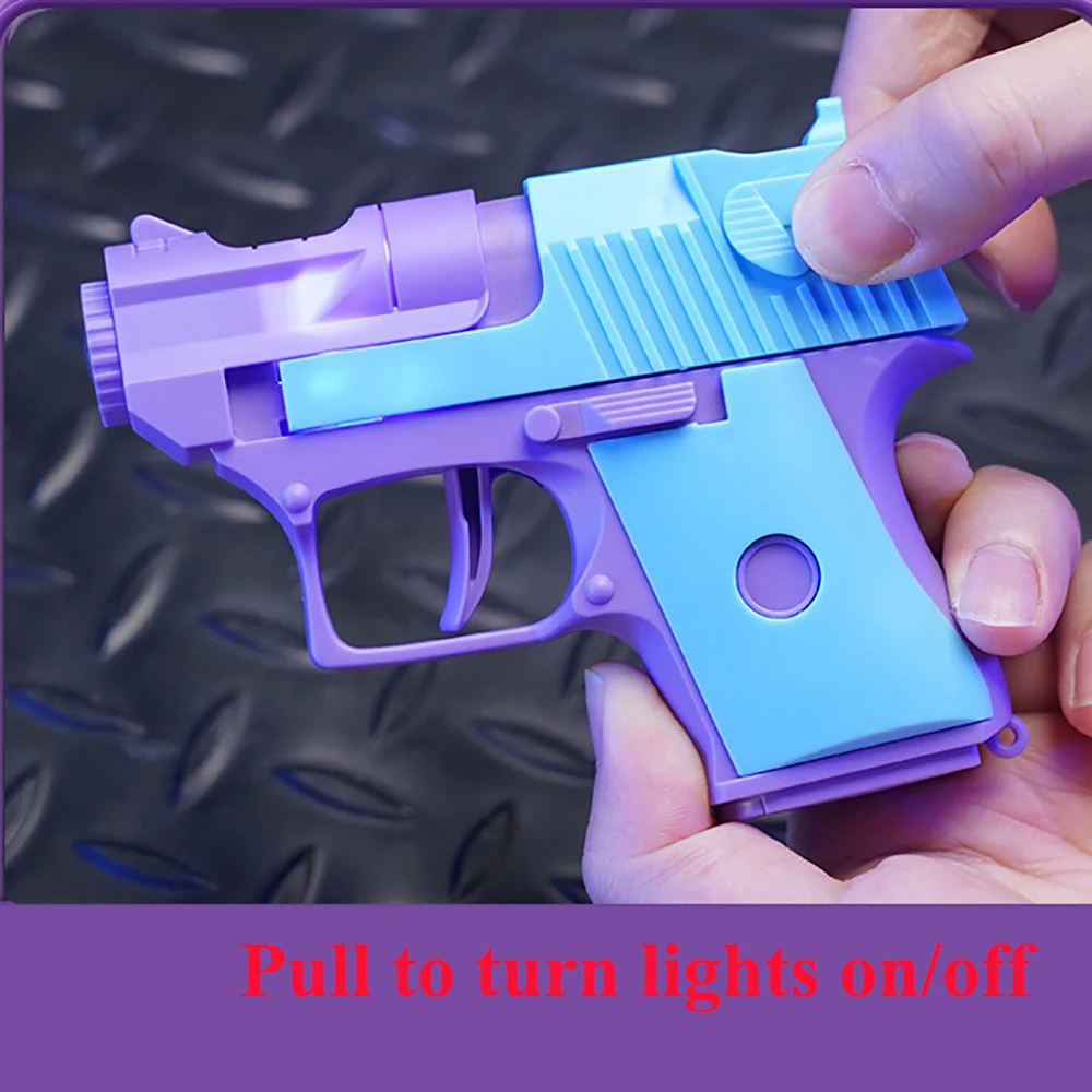 Мини-подростковая недеформируемая декомпрессионная игрушка пистолет проекция