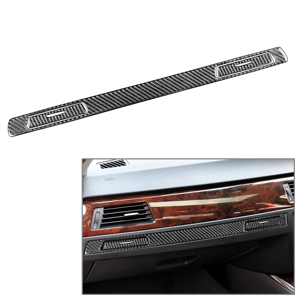 

3 шт. RHD углеродное волокно автомобильный Co-Pilot пассажирский держатель для приборной панели чашки декоративная отделка для BMW 3 серии E90 E92 E93 2005-2012