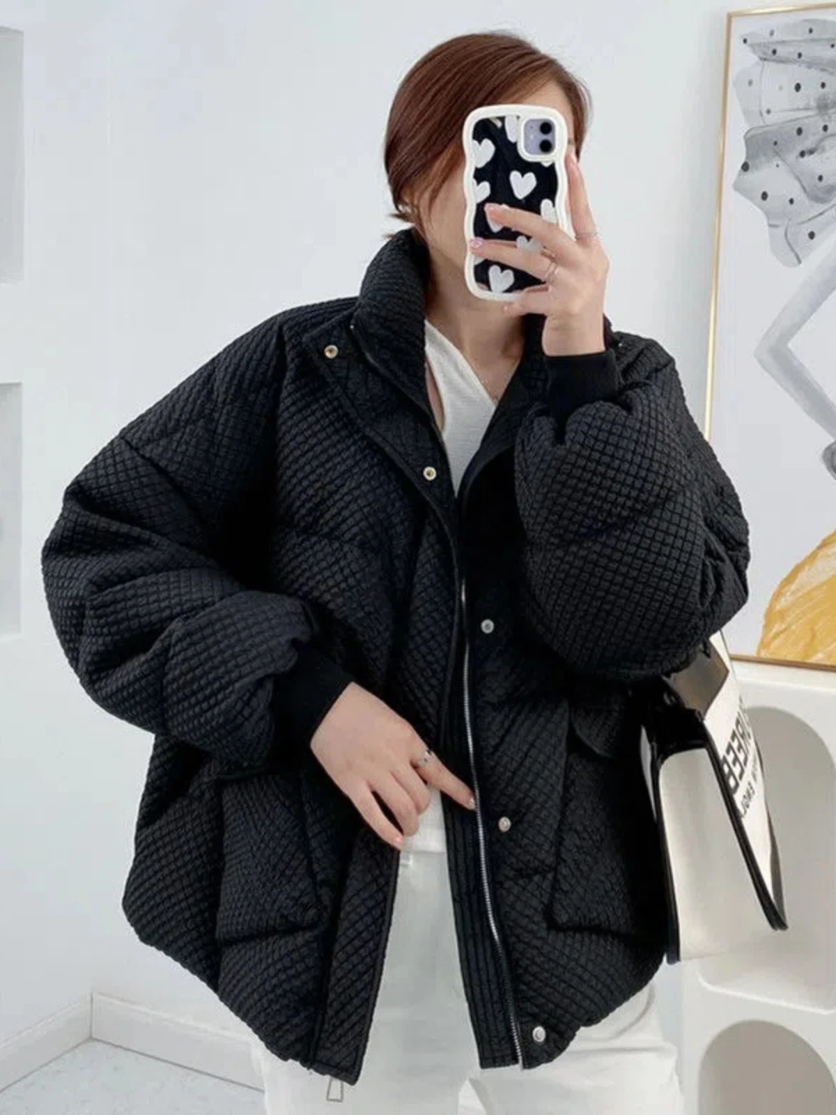 New Winter Clothes Women Jackets Coats Parkas Cotton Padded Jacket Korean Fashion Warm Puff Coat Luxury Designer Clothing