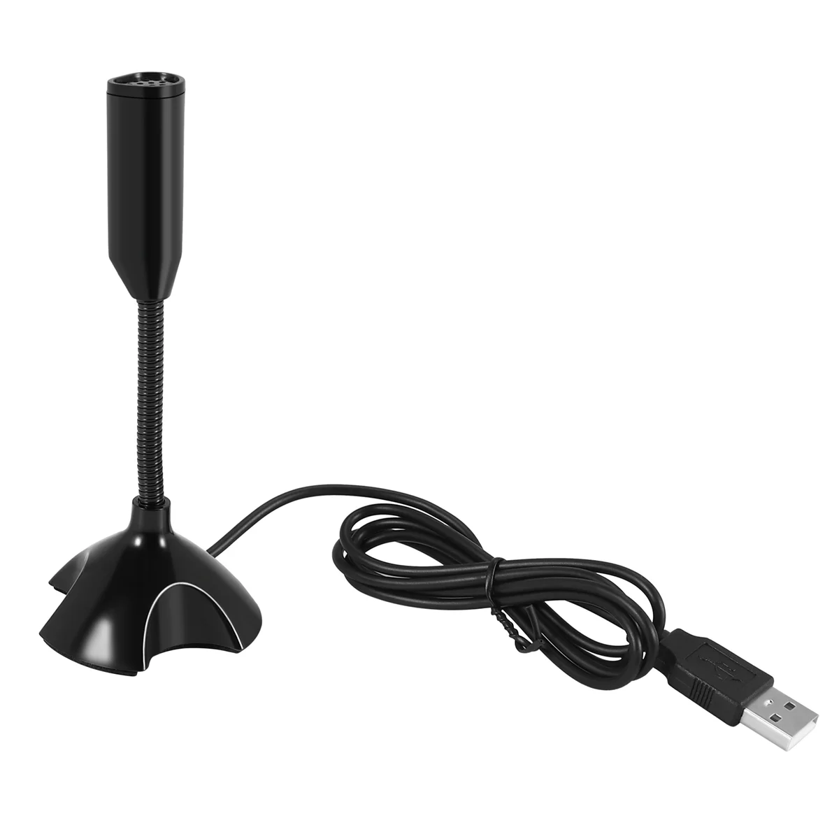 USB-микрофон гибкий микрофон с шумоподавлением для Mac ПК компьютера ноутбука