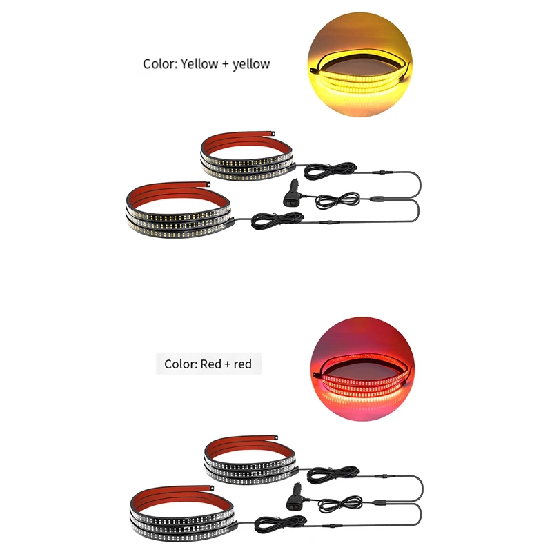 60-дюймовые стробоскопы задней двери полоса светодиодных задних фонарей