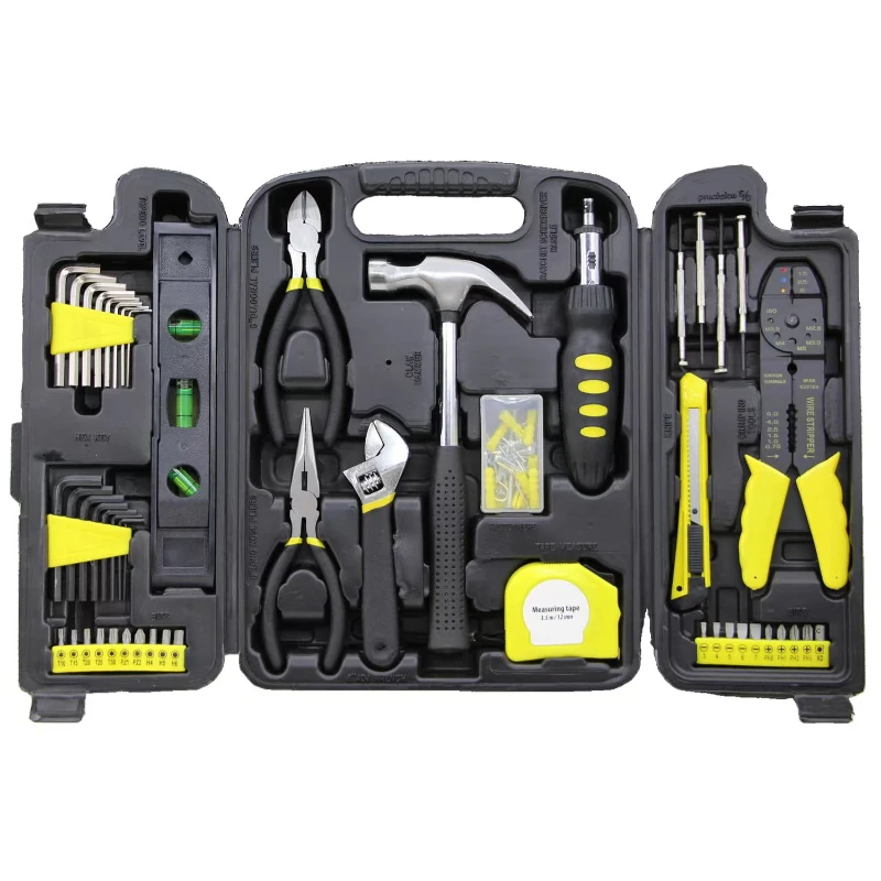 

Free Shipping 130-Piece Household Hand Tool Set