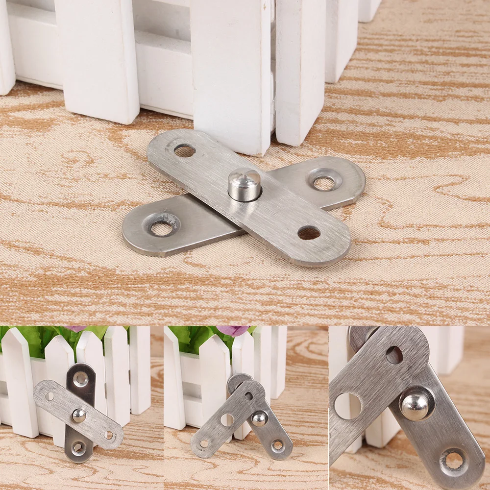 Петля для двери из нержавеющей стали с утолщенным валом и возможностью вращения на 360 градусов для деревянных дверей. Скрытого типа.